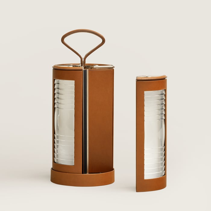 Gold Lanterne d'Hermès Lantern