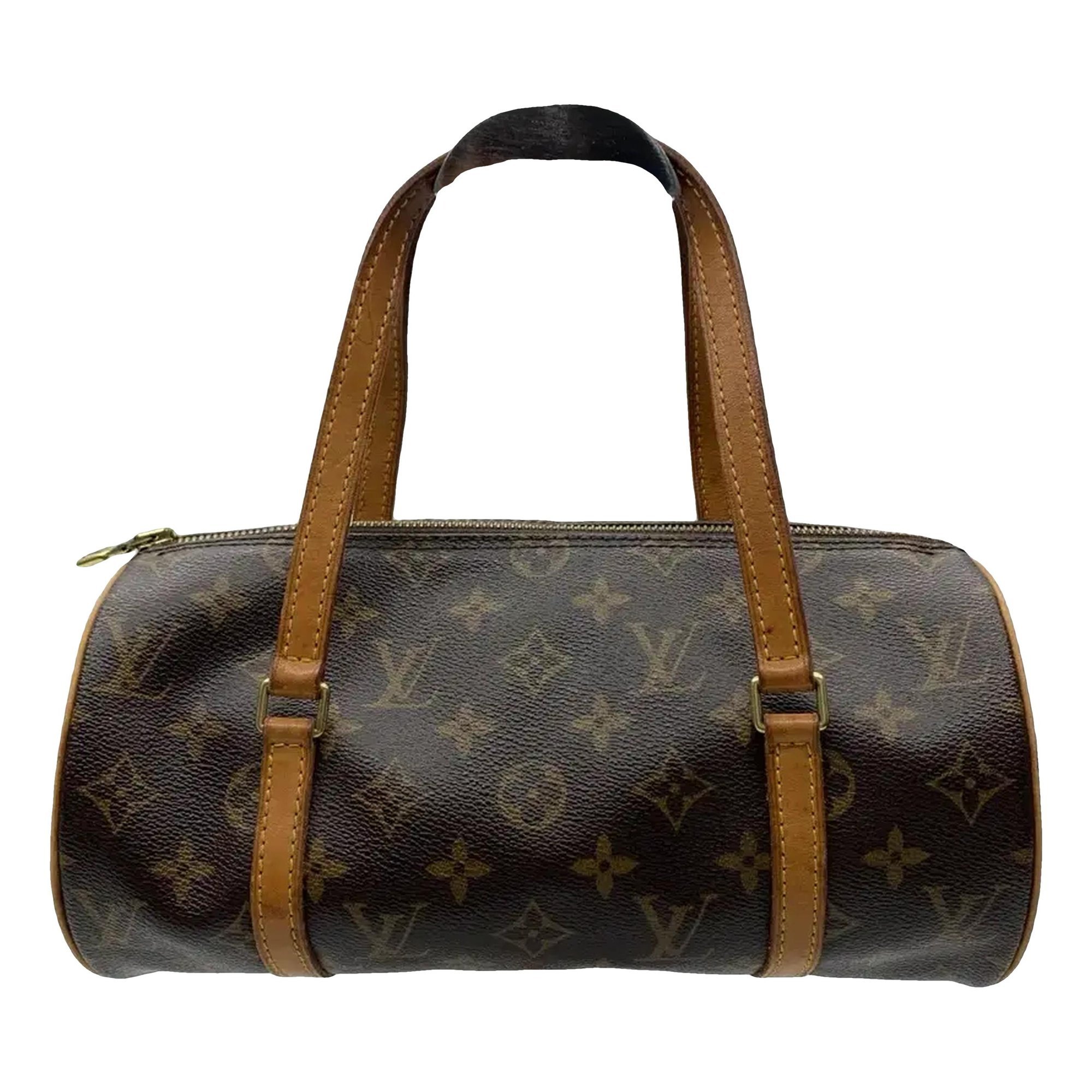 Papillon leather handbag
