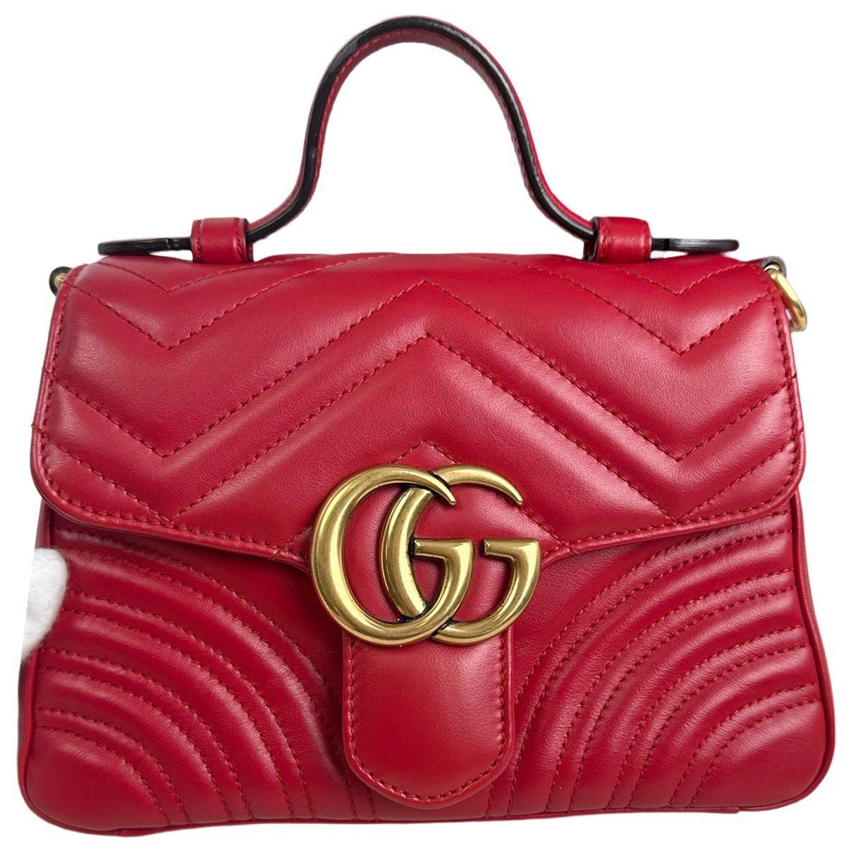 GG Marmont Flap leather handbag
