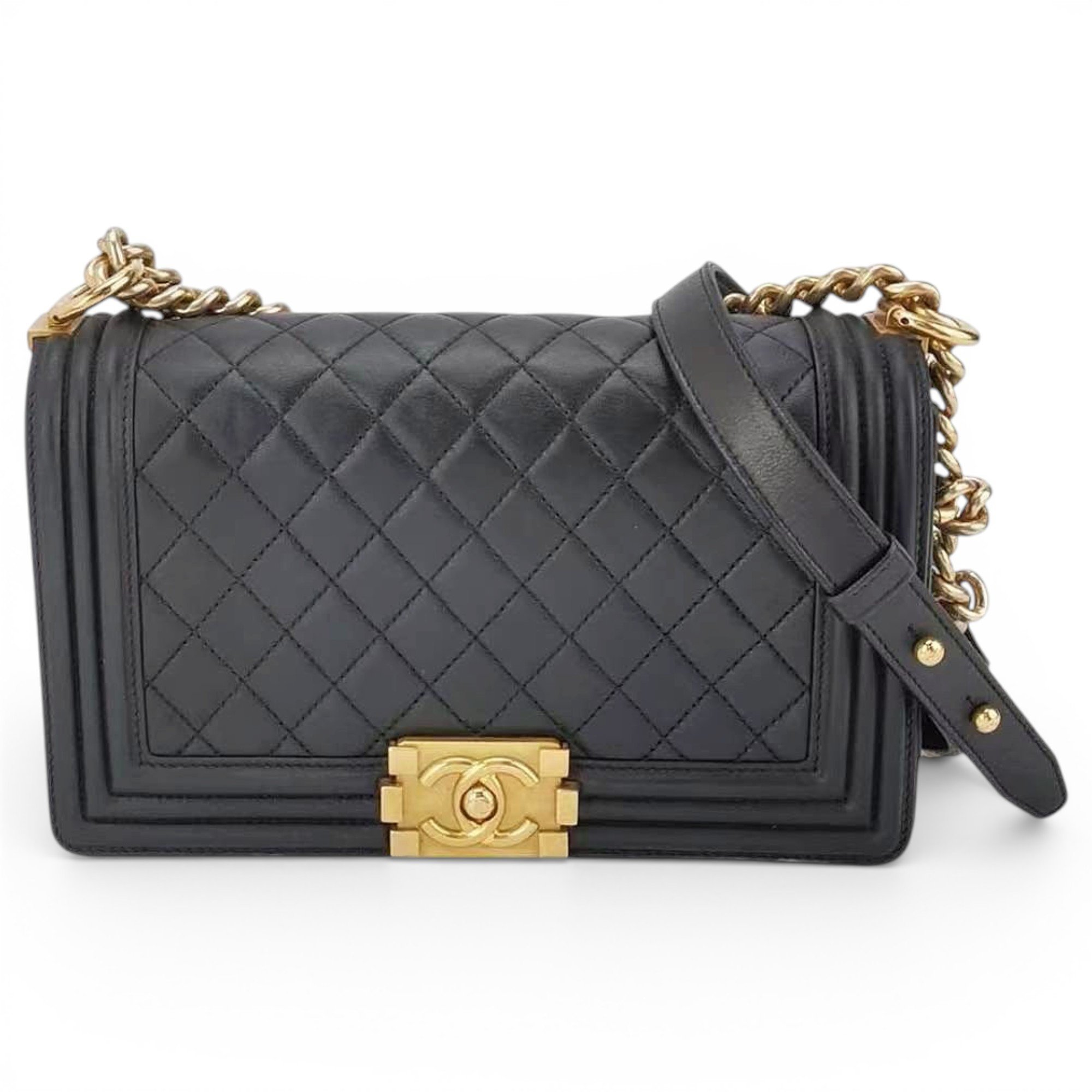 Boy leather handbag