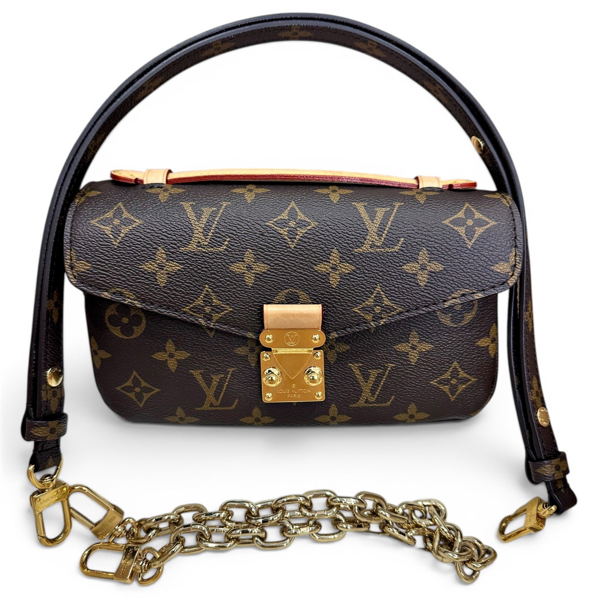 Multi Pochette Accessoires leather handbag