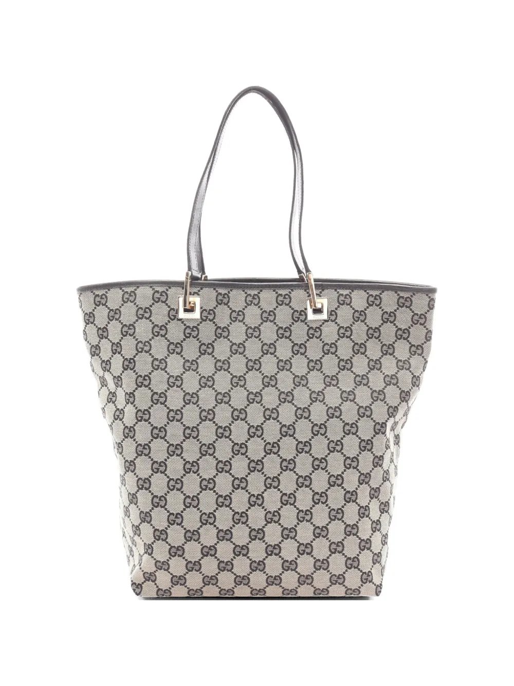 2000s GG canvas tote bag