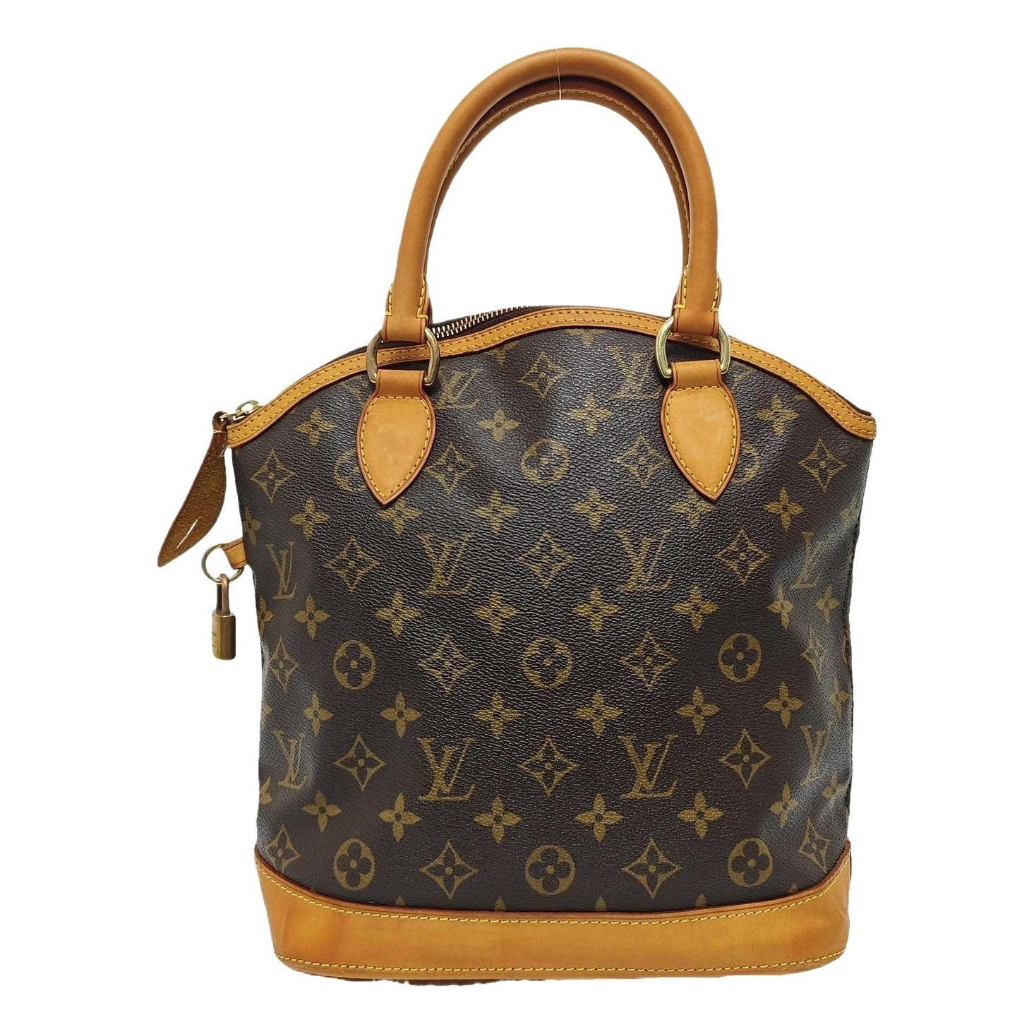 Lockit leather handbag