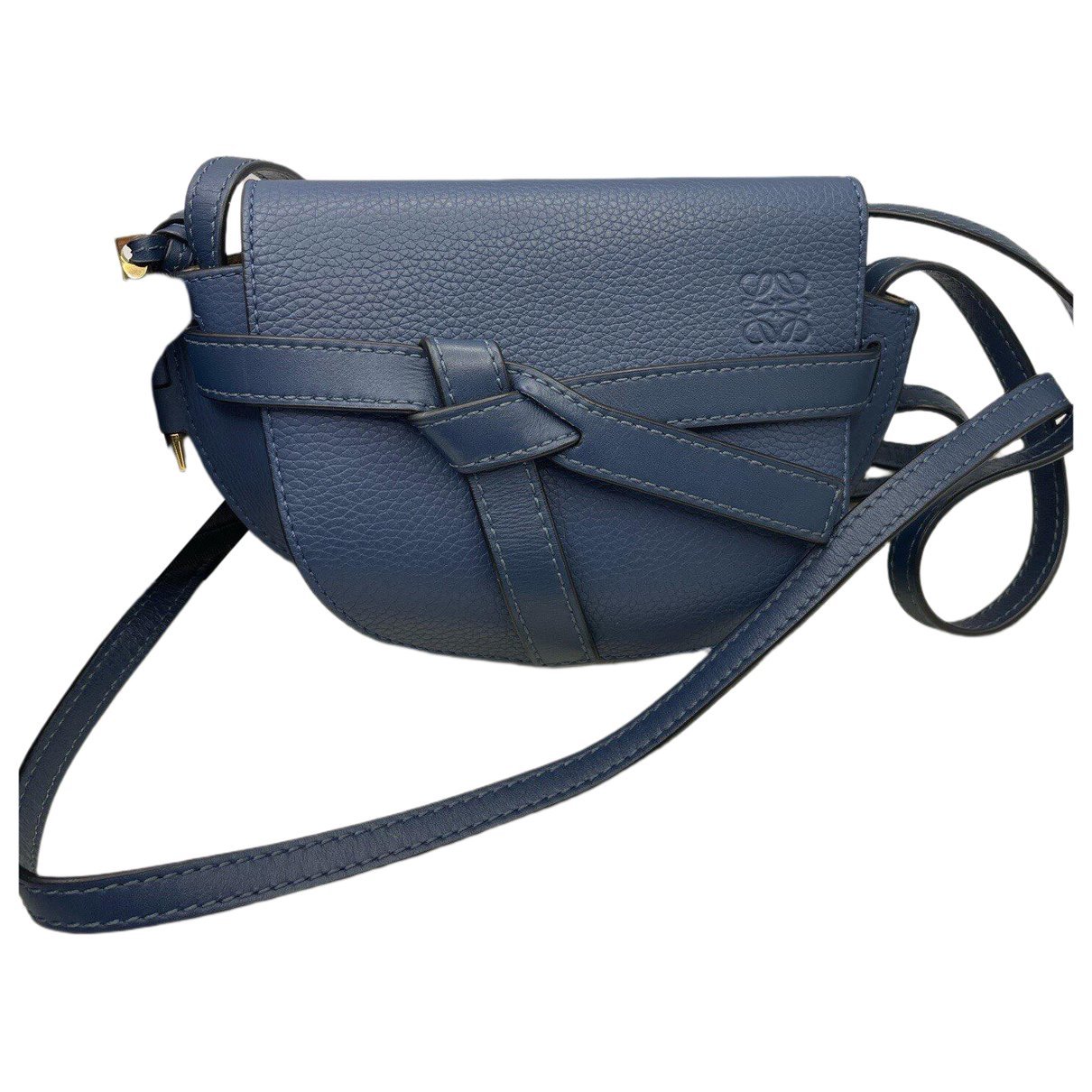 Gate leather crossbody bag