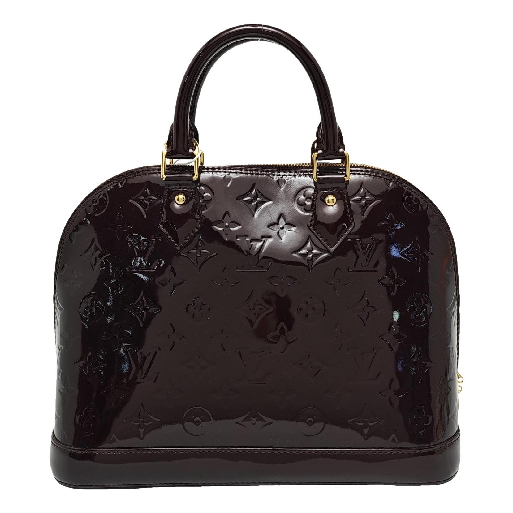 Alma patent leather handbag