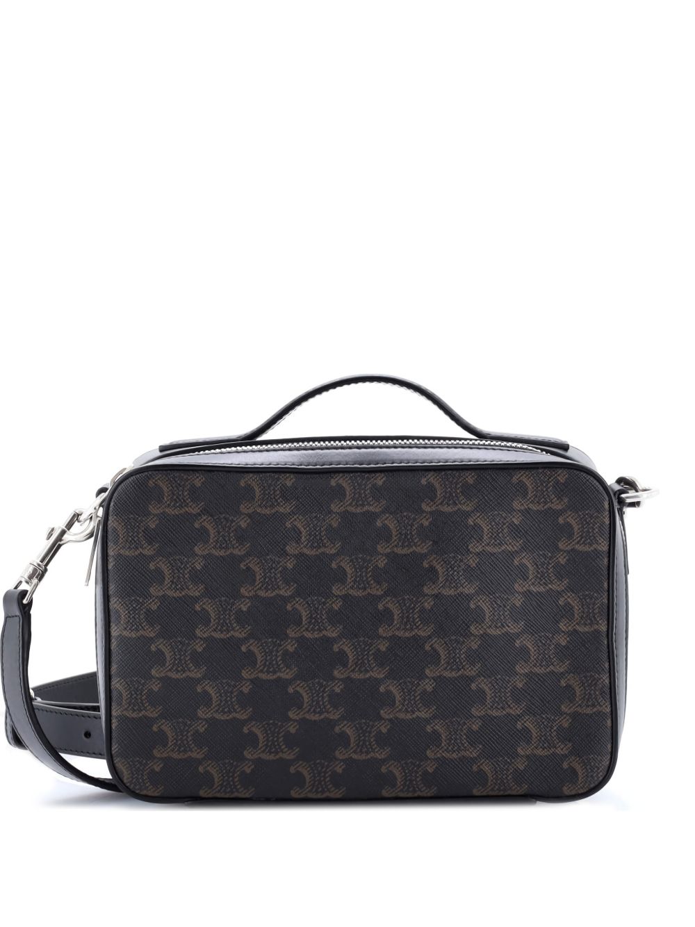 Messenger Box Bag Triomphe Coated Canvas crossbody bag