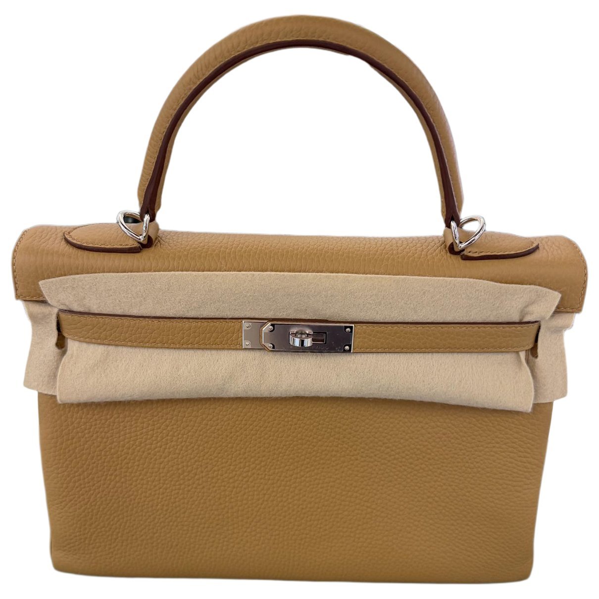 Kelly 32 leather handbag