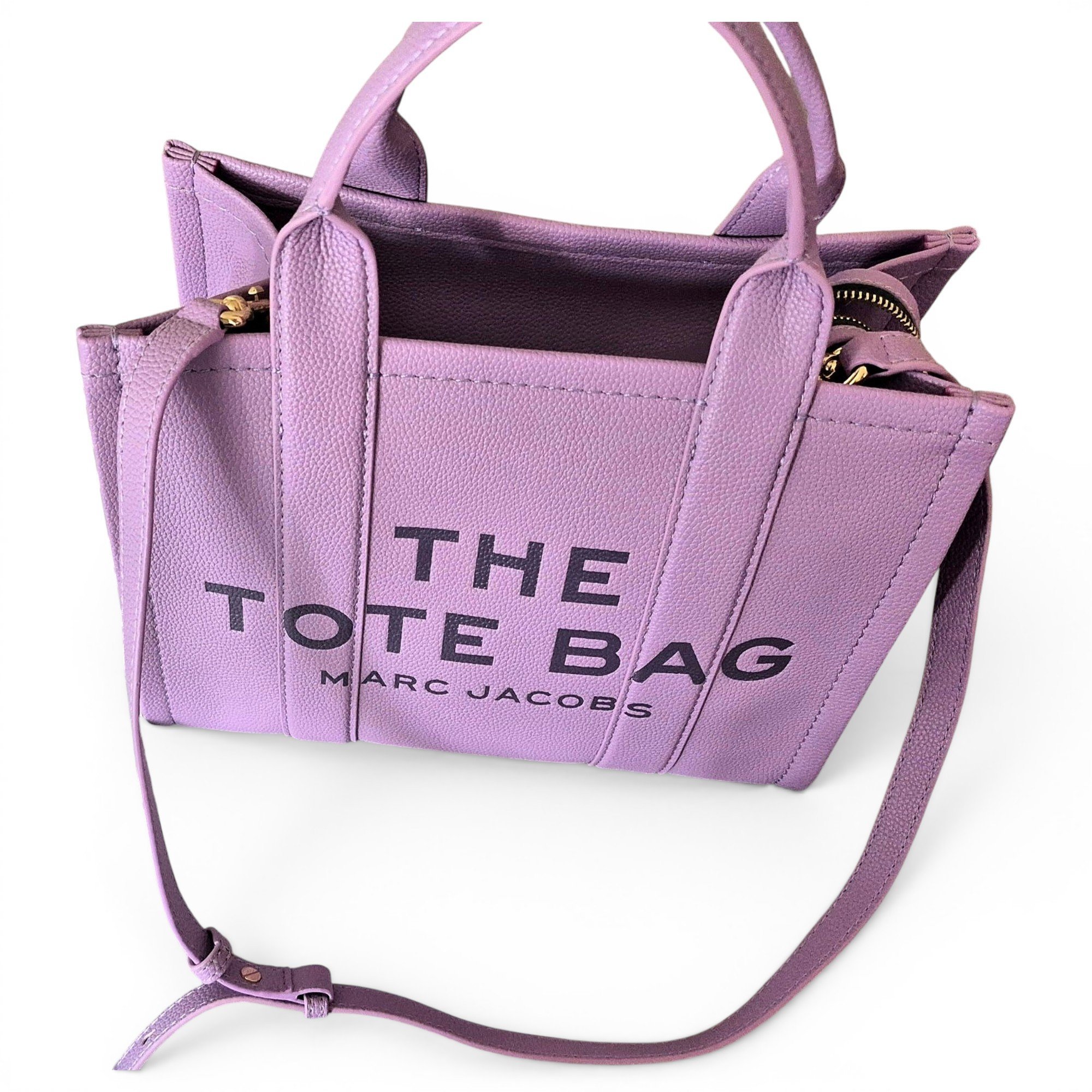 The Tag Tote leather tote