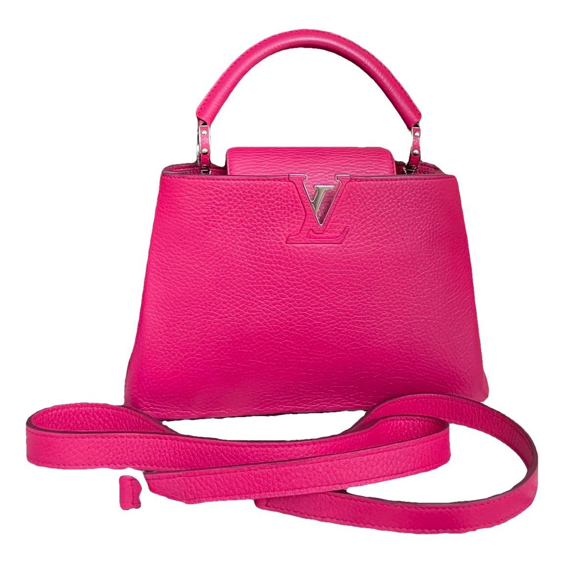 Capucines leather handbag