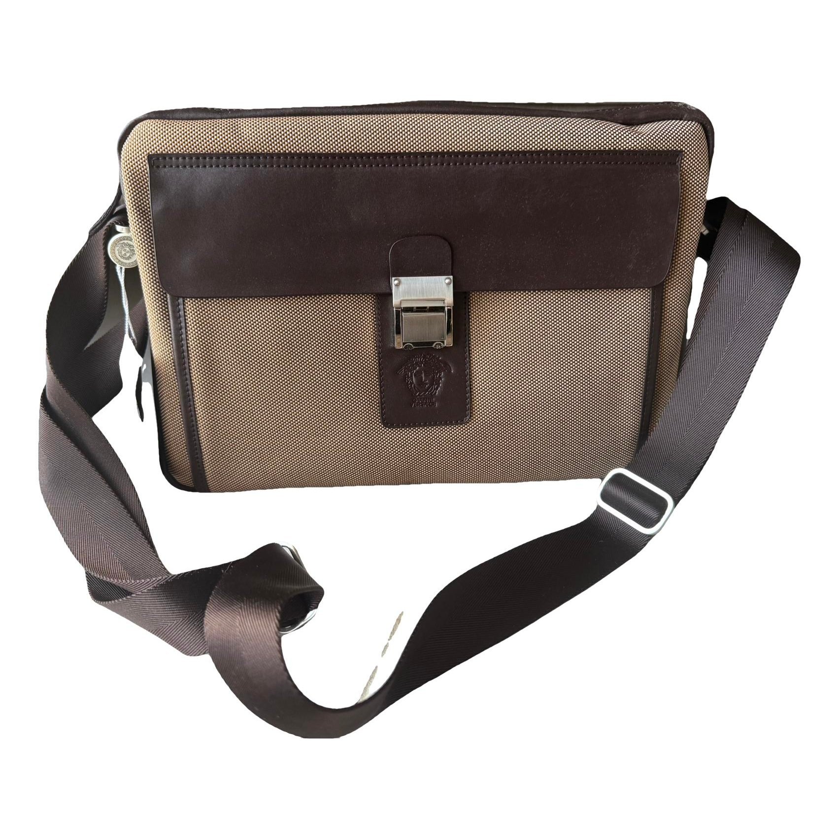 Versace Leather travel bag