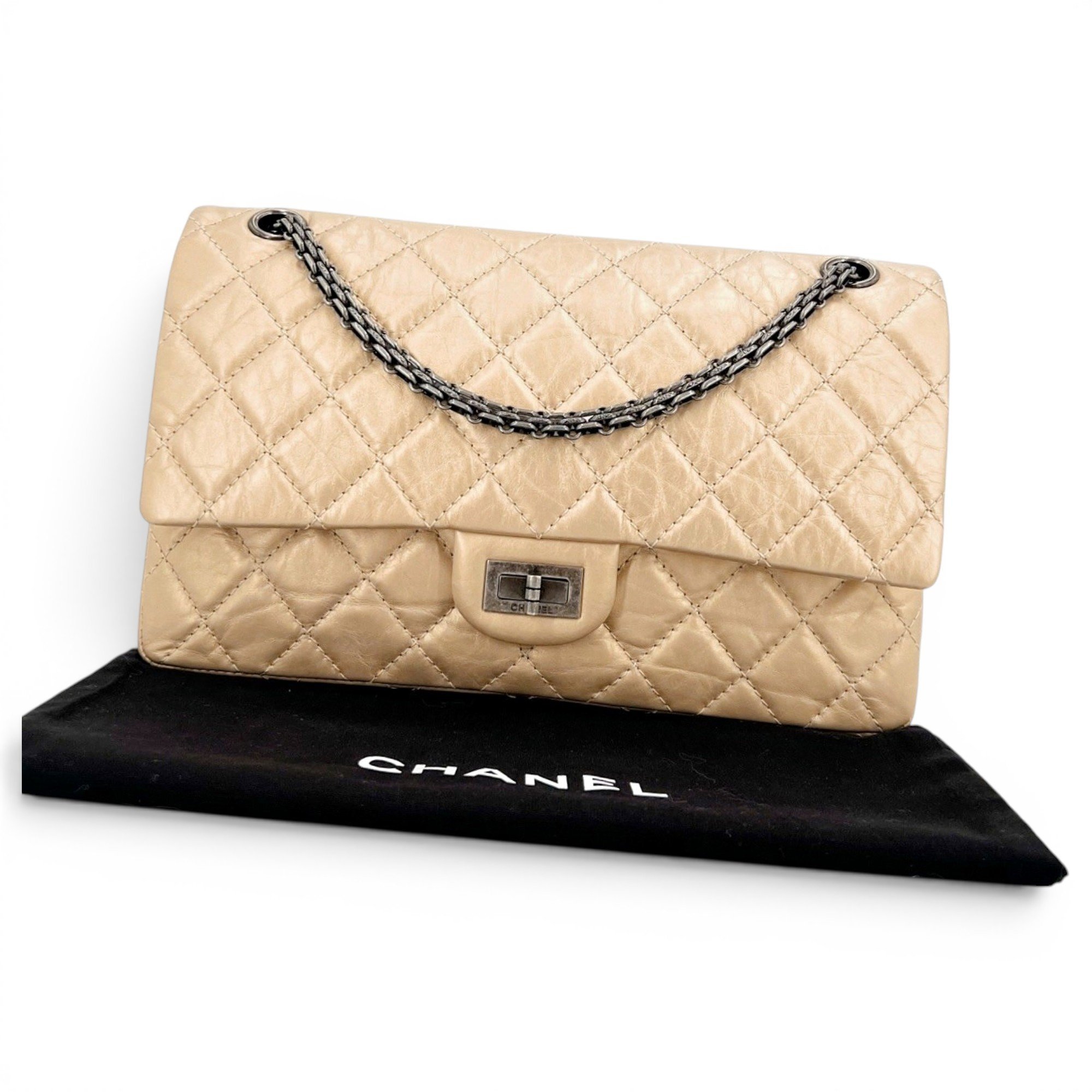 2.55 leather handbag