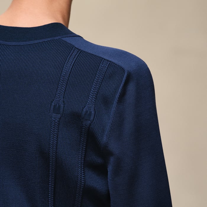 Bleu Outremer Long-sleeve Sweater