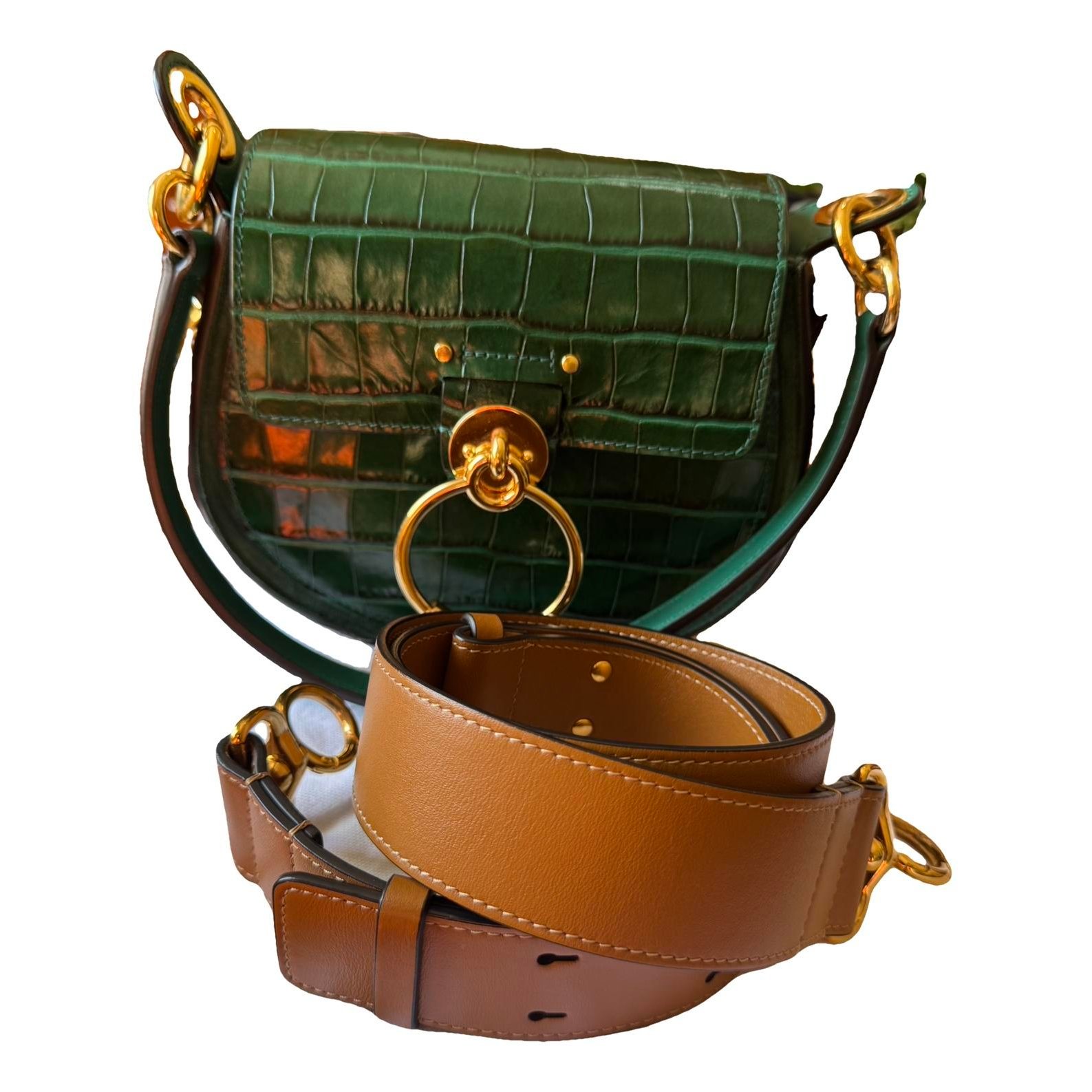 Tess leather handbag