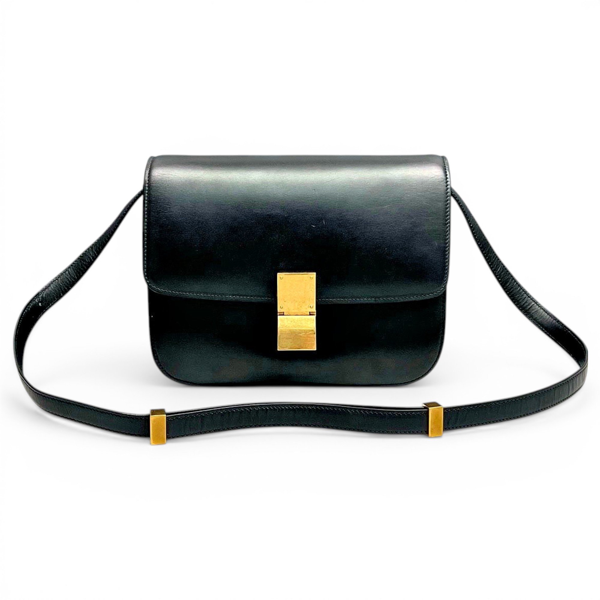 Leather handbag
