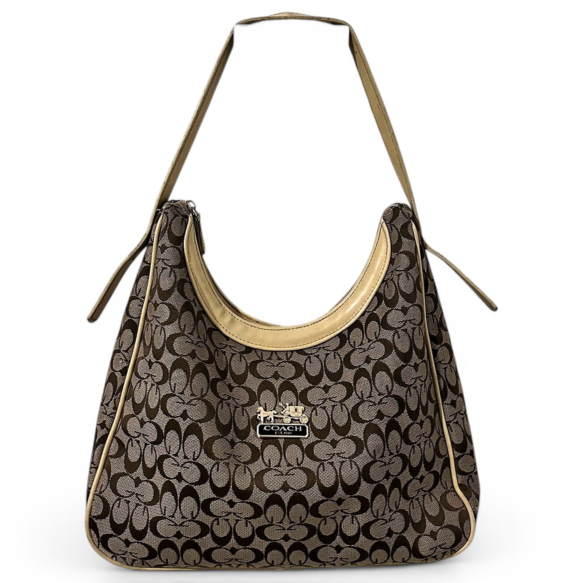 Signature Sufflette cloth handbag