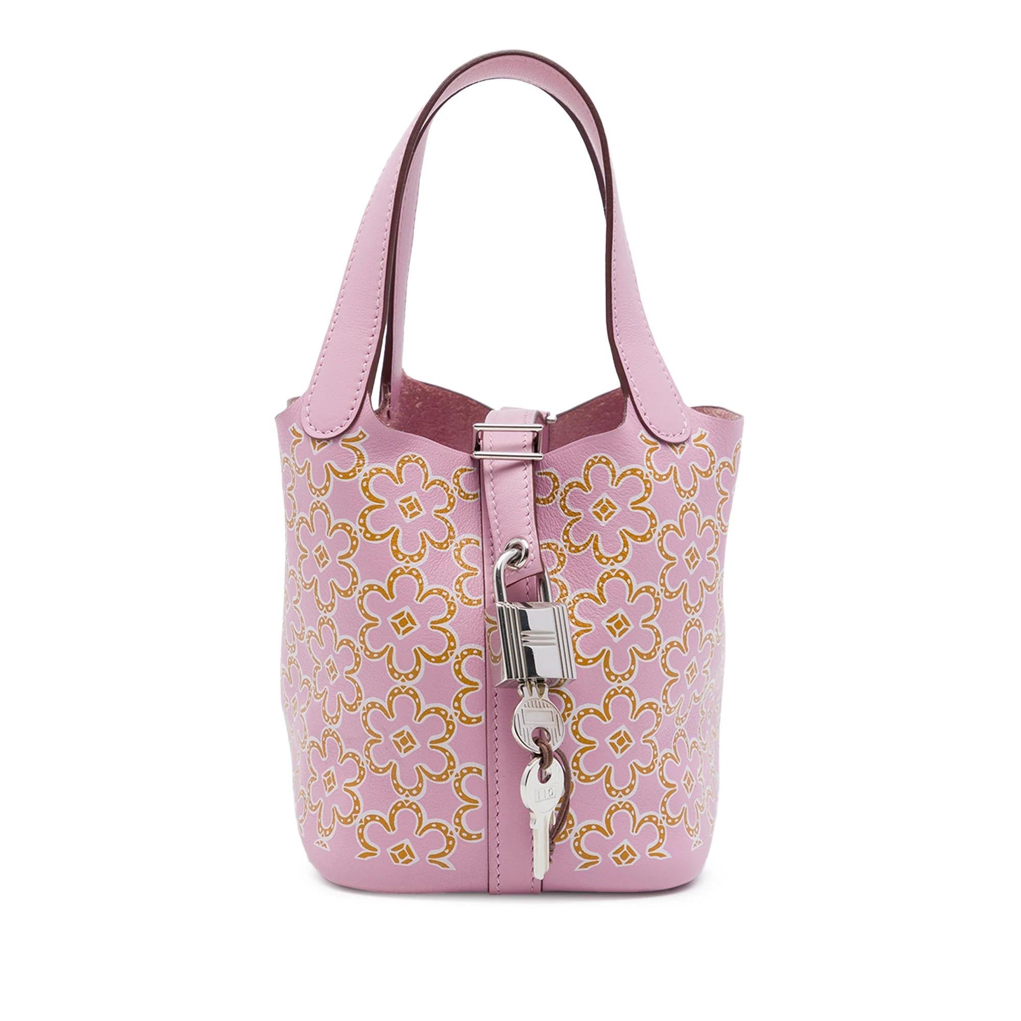 Picotin pony-style calfskin handbag