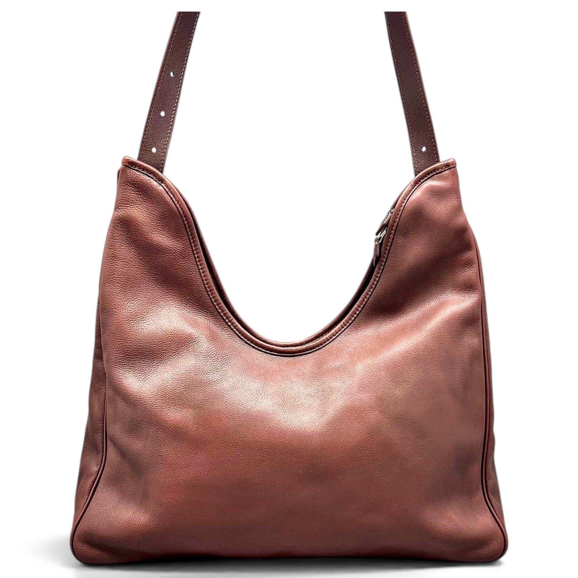 Leather handbag