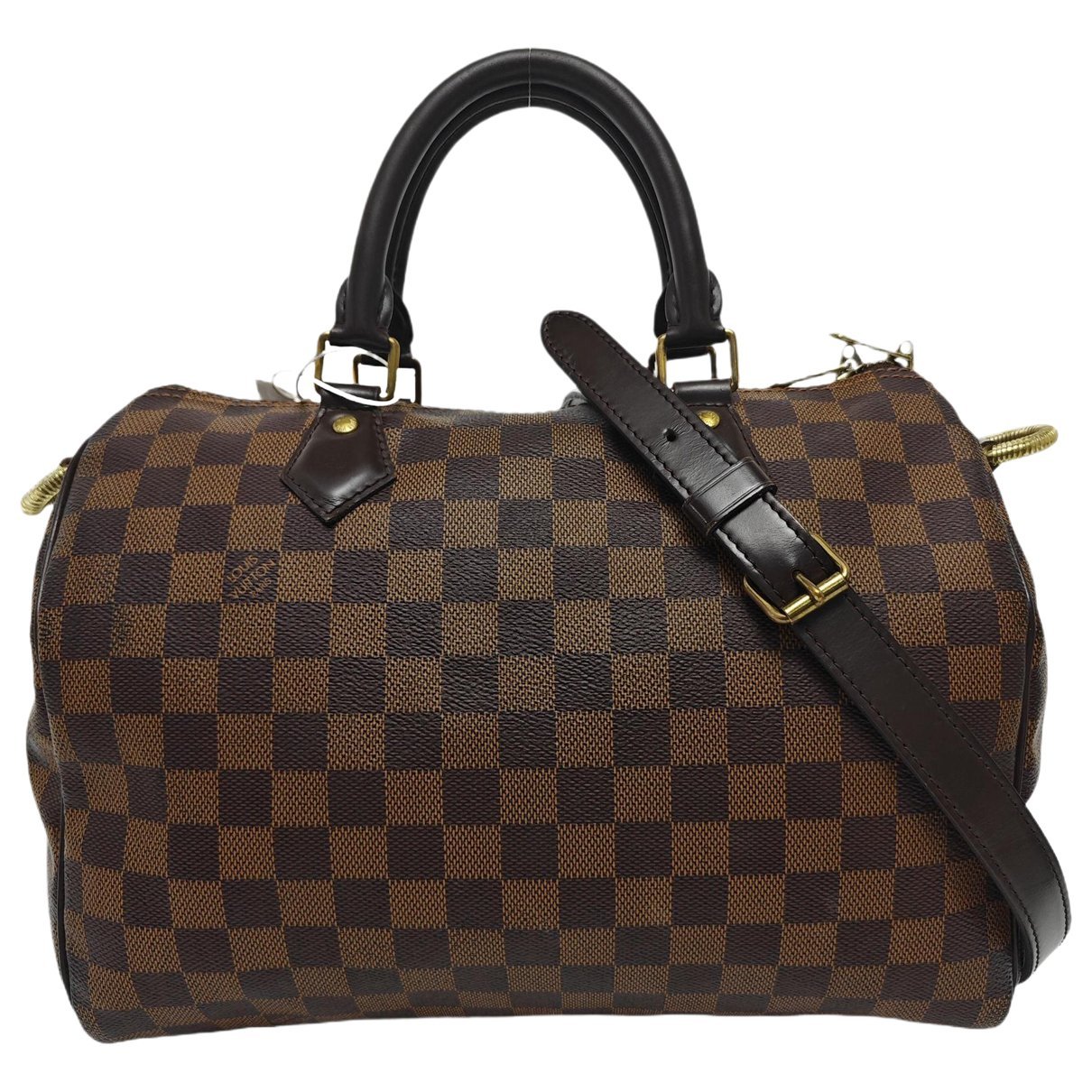 Nano Speedy / Mini HL leather handbag
