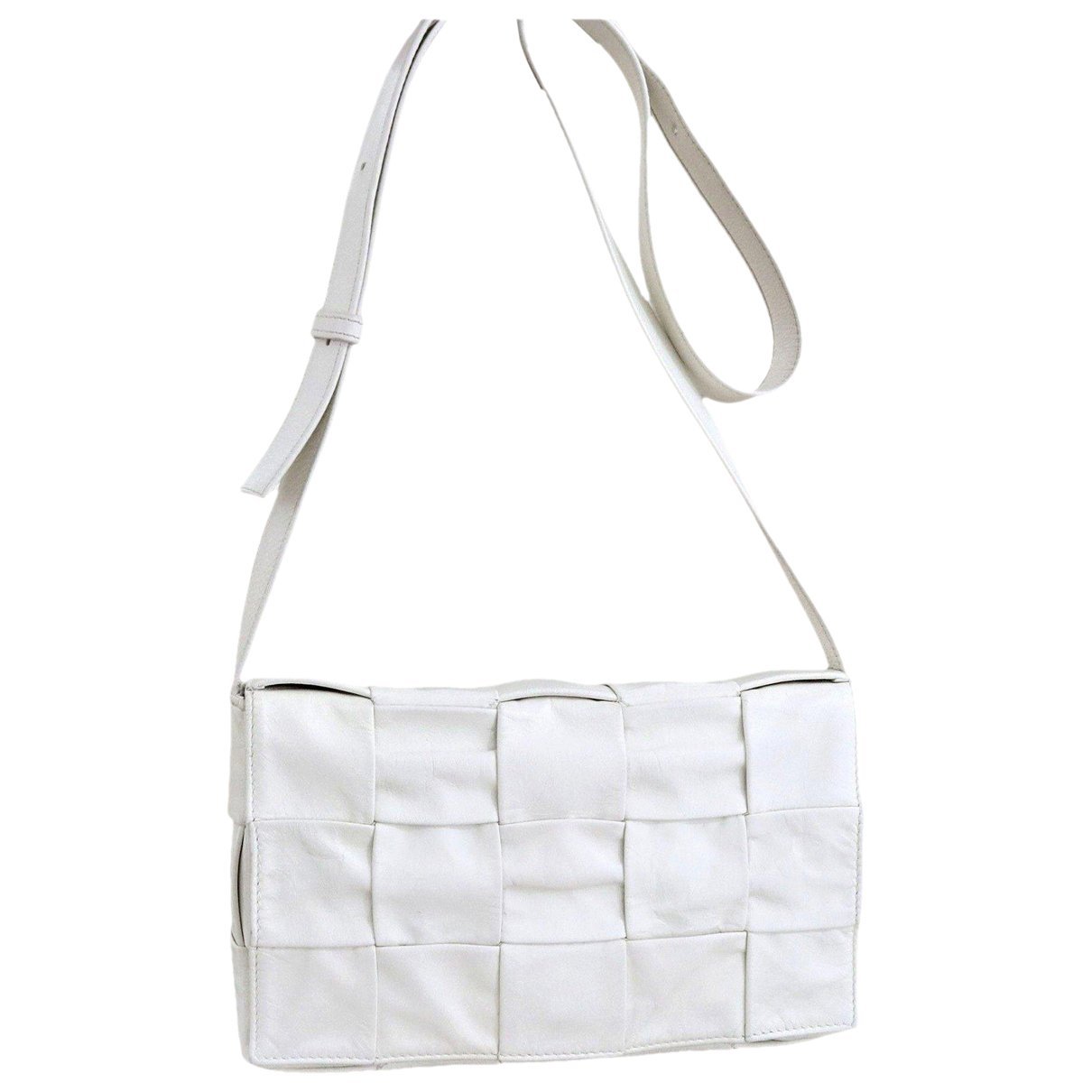 Cassette leather handbag