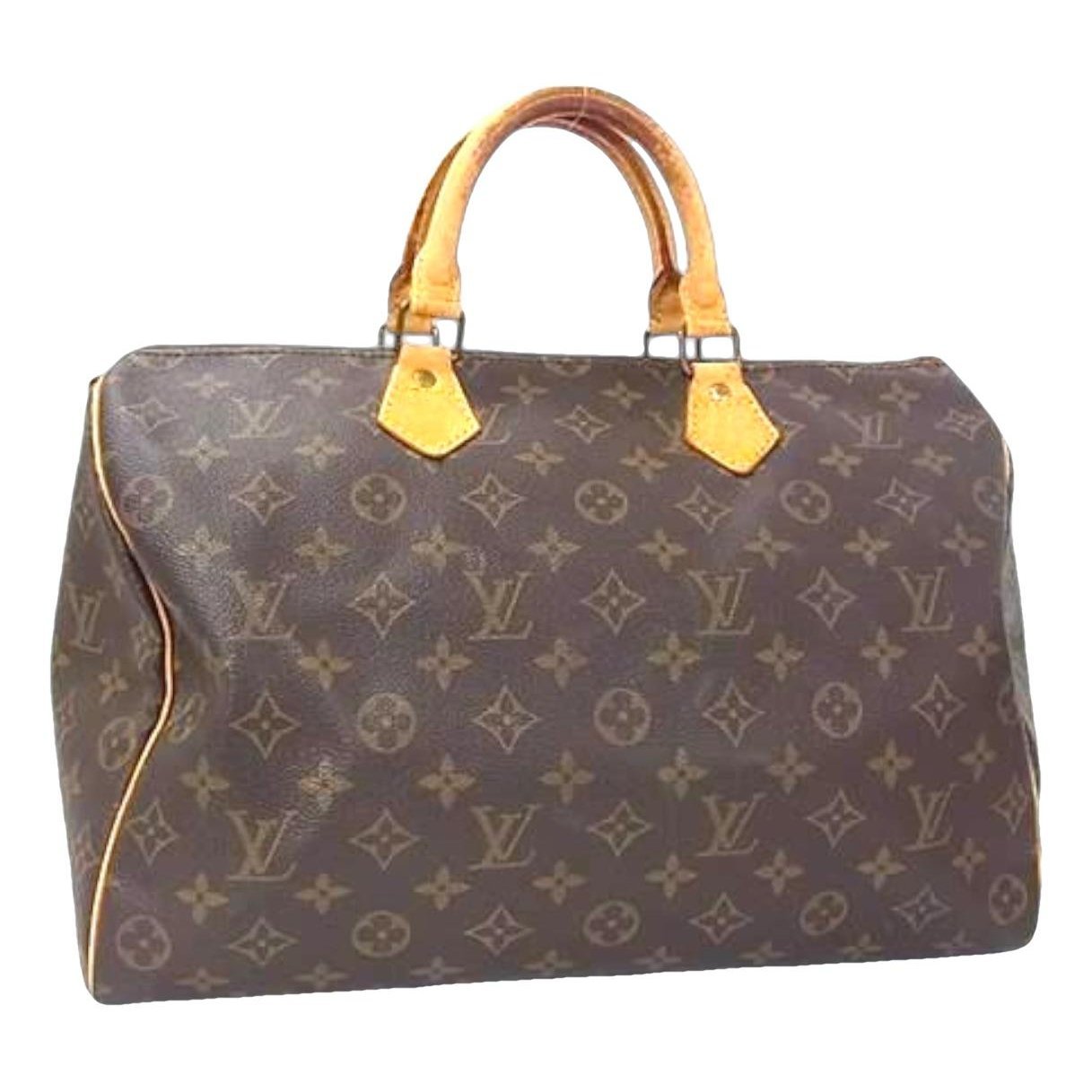Speedy leather handbag