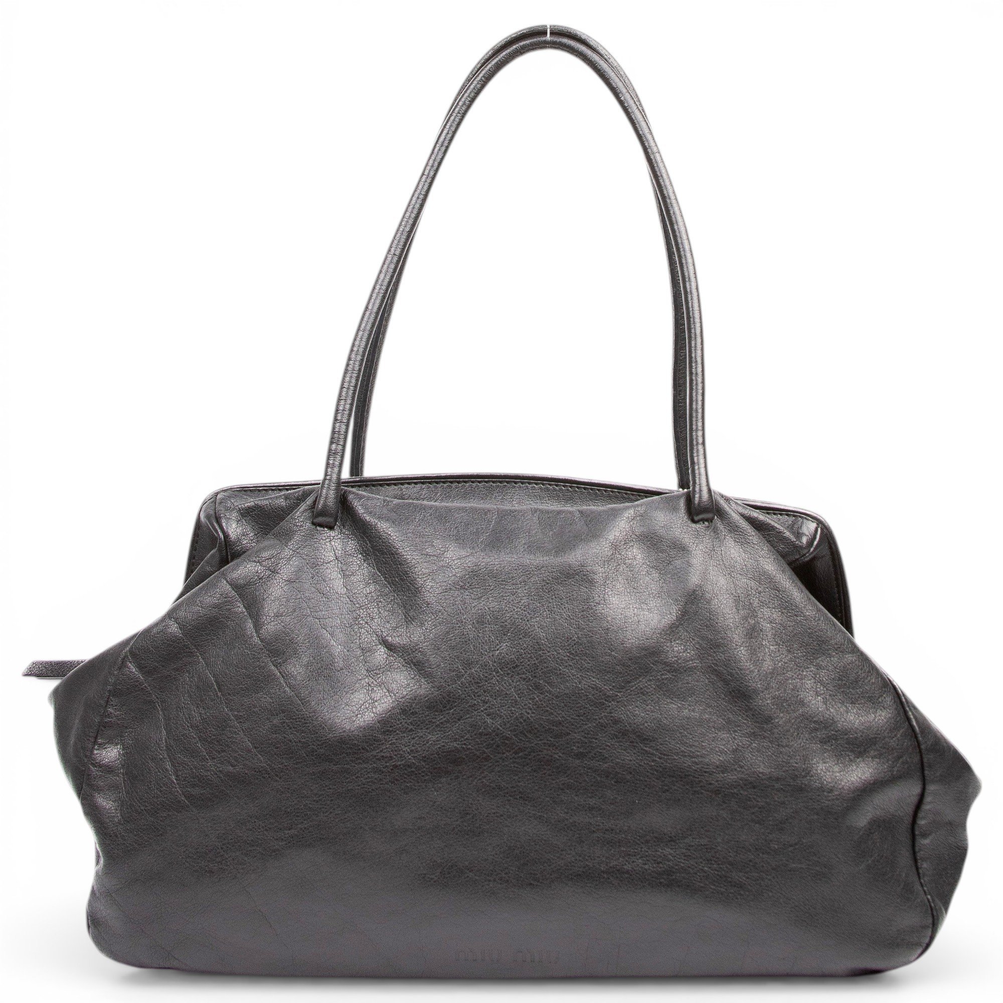Leather handbag