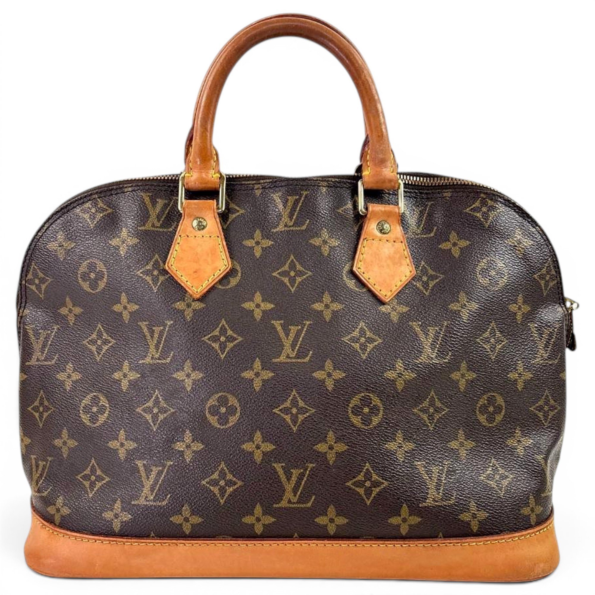 Alma leather handbag