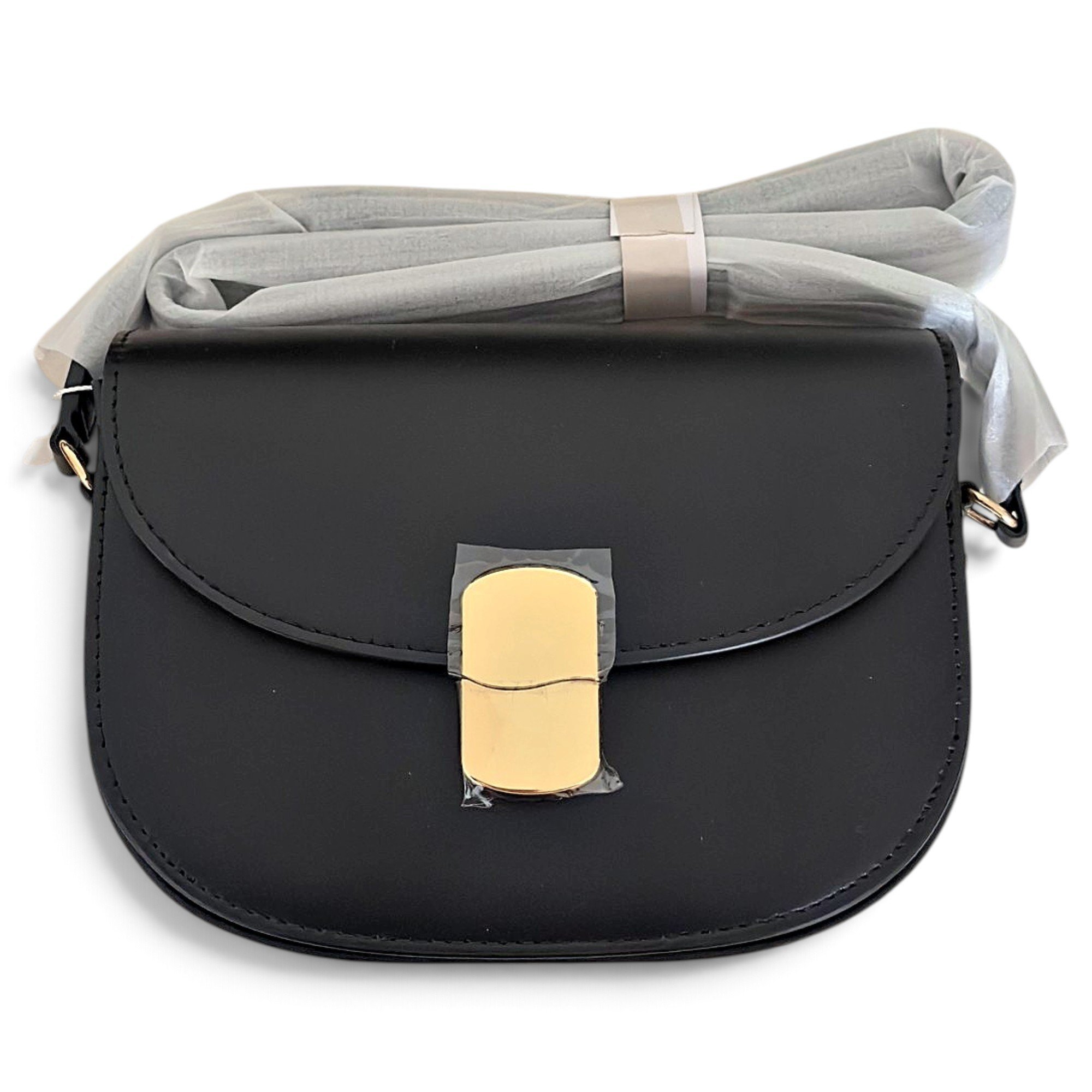 Sezane Claude leather crossbody bag