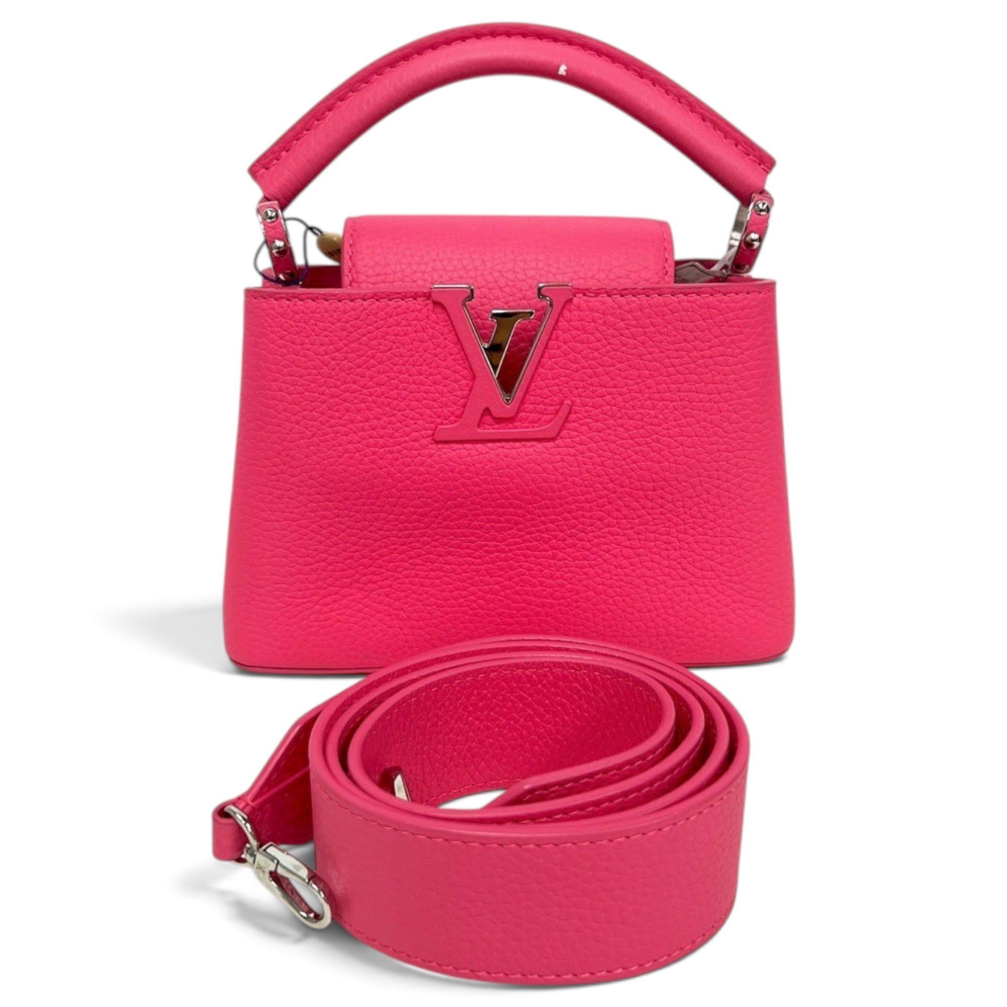 Capucines leather handbag
