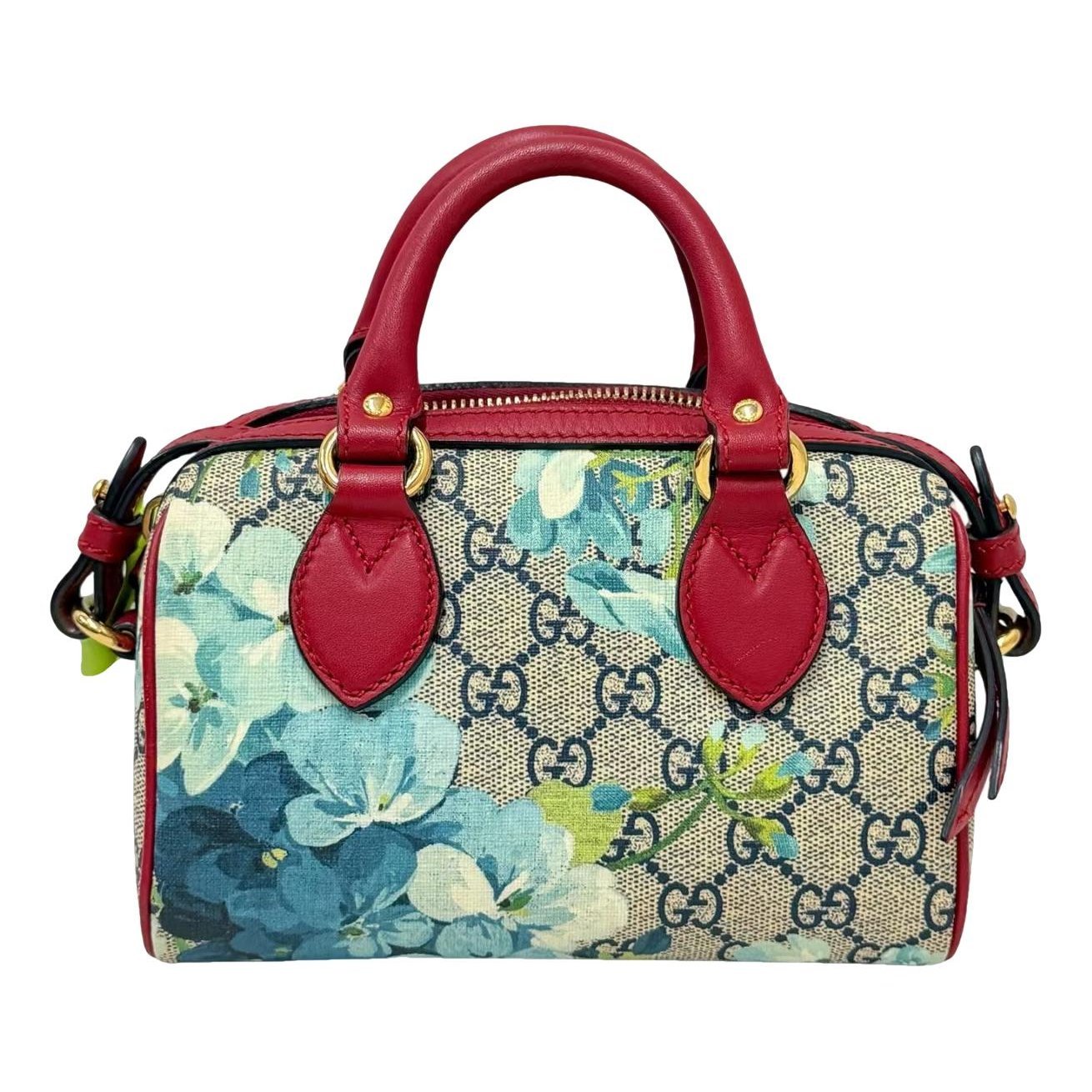 Boston leather handbag