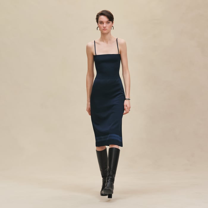 Bleu Noir Modular Bicolor Skirt