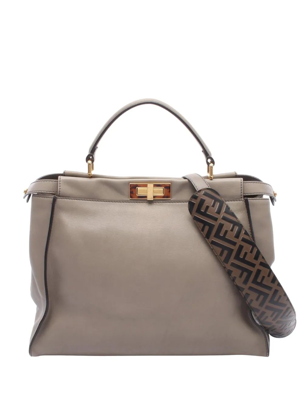 2000-2010 Large Leather Peekaboo satchel