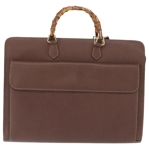 Bamboo leather bag