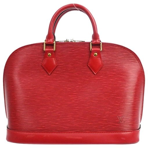 Alma leather handbag