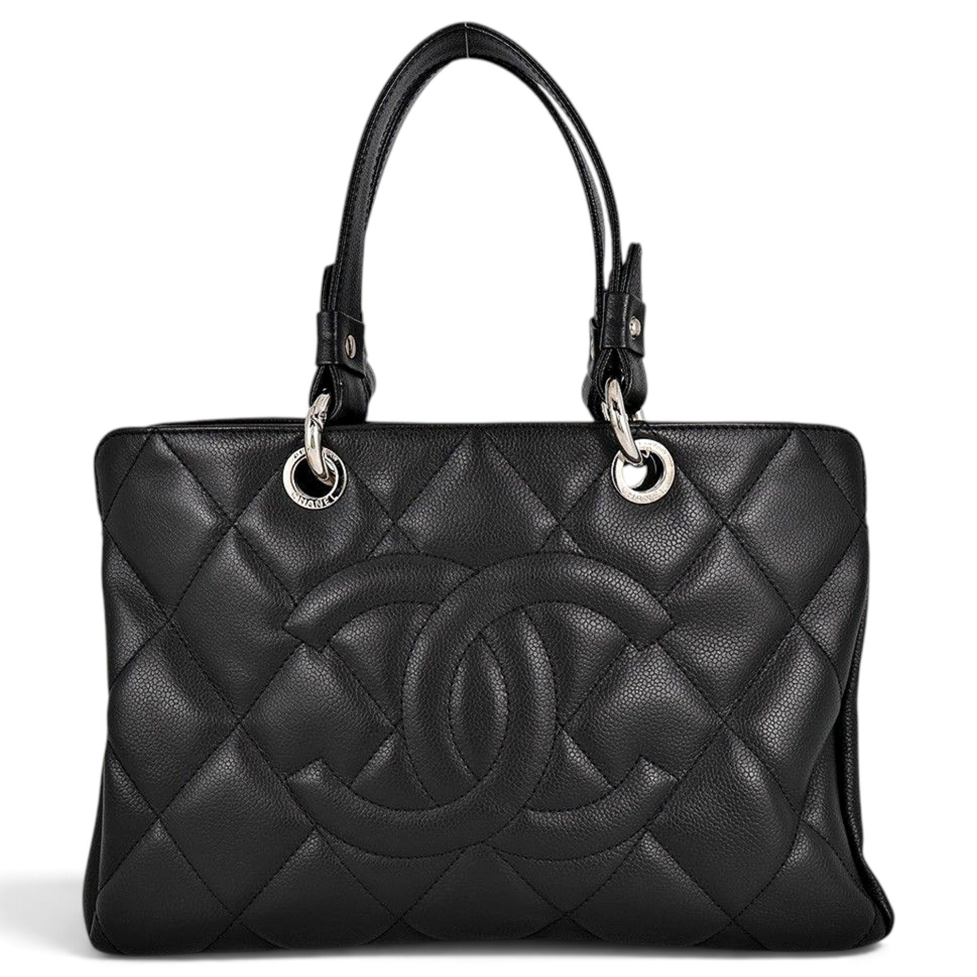 Leather tote