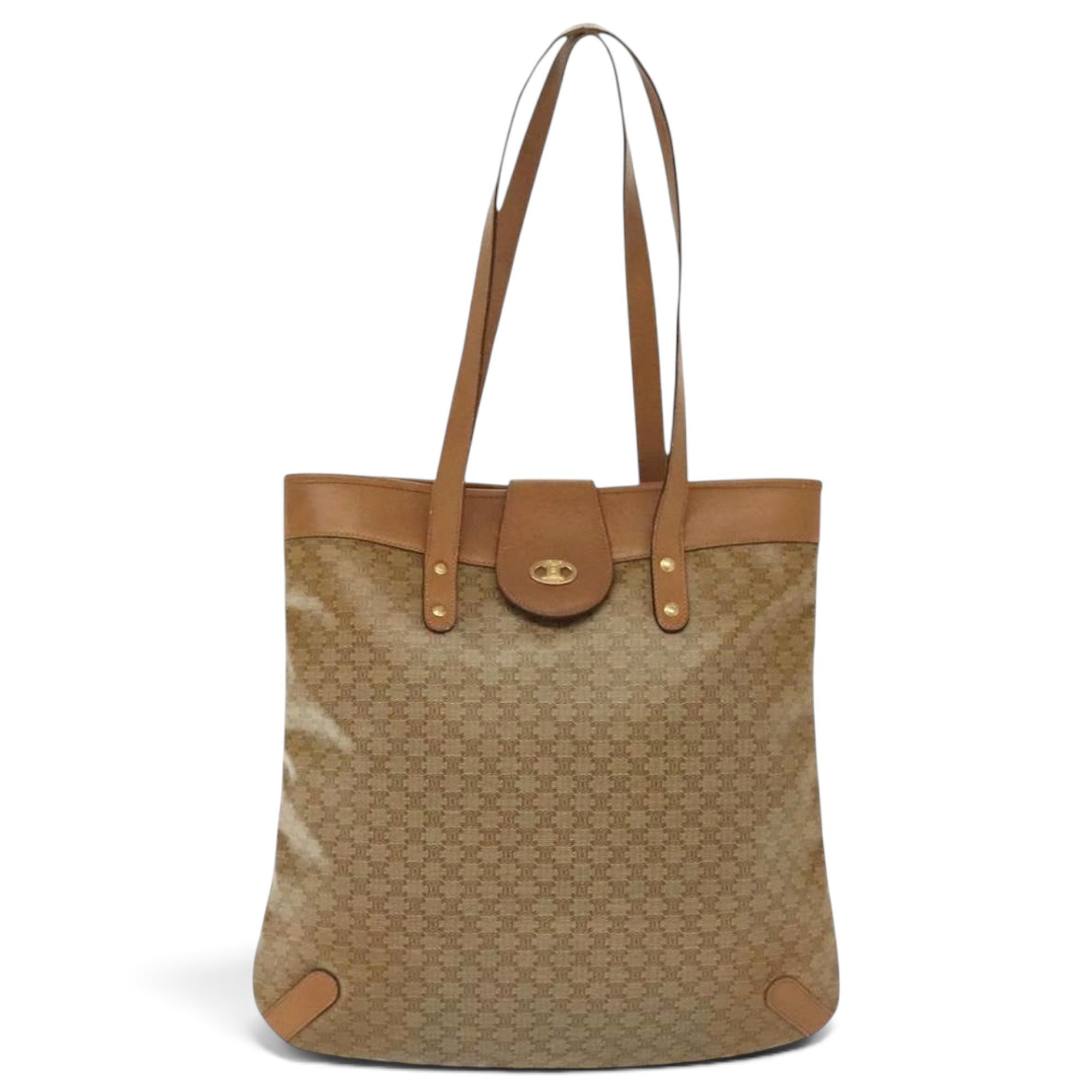 Leather tote