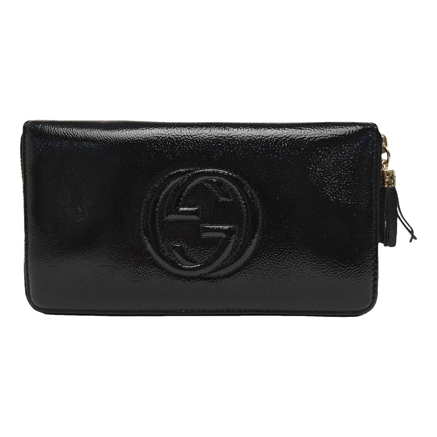 Soho patent leather handbag