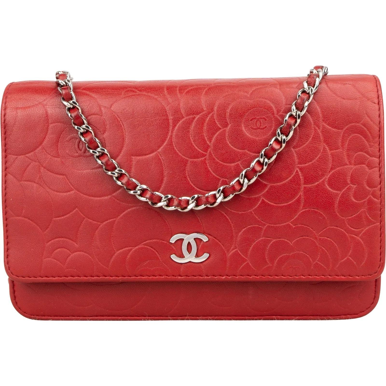 Wallet On Chain Timeless/Classique leather crossbody bag