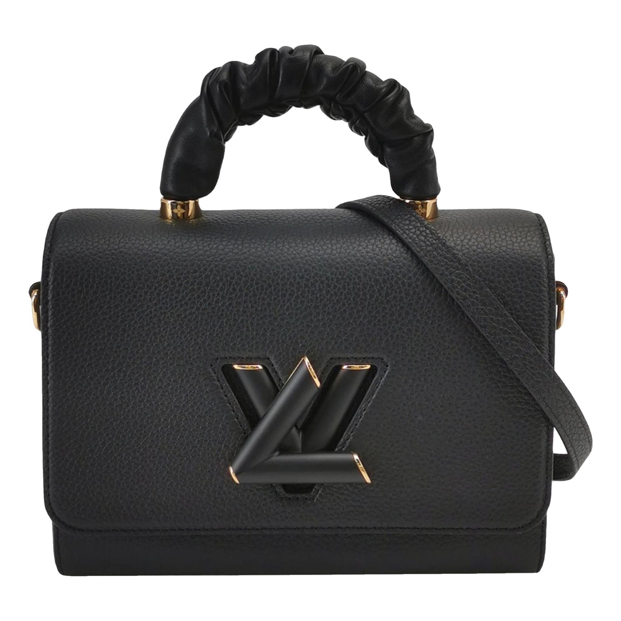 Twist One Handle leather handbag