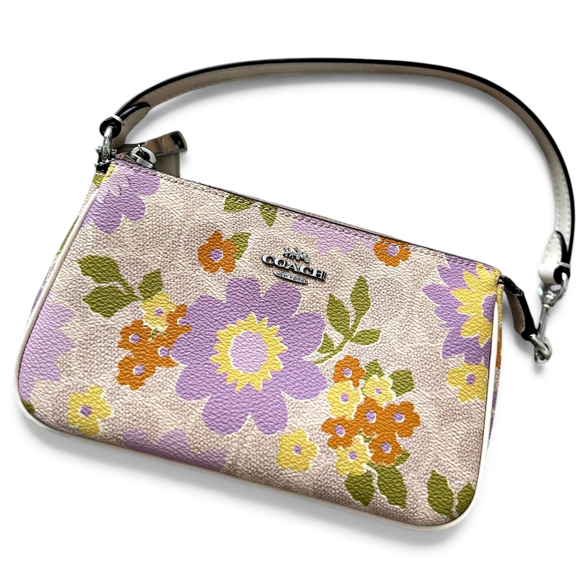 Wristlet nolita 19 leather handbag