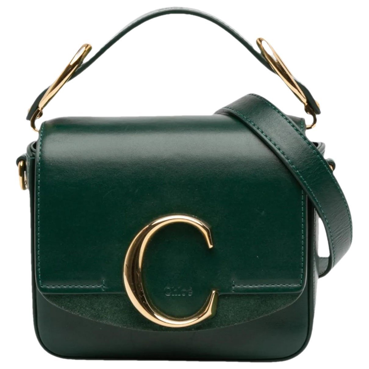 C leather satchel