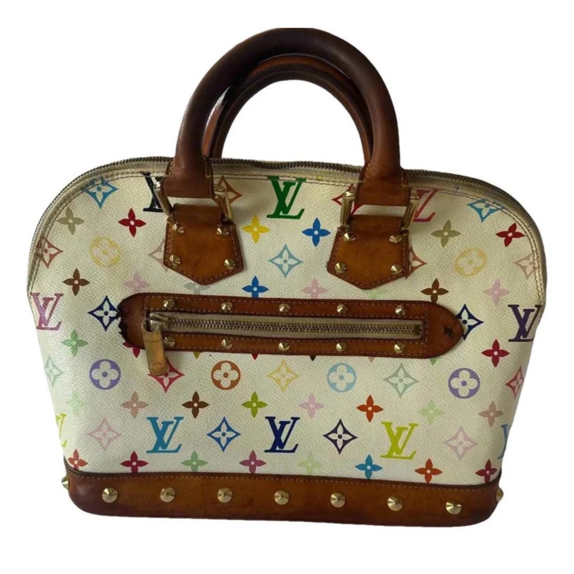 Alma leather handbag