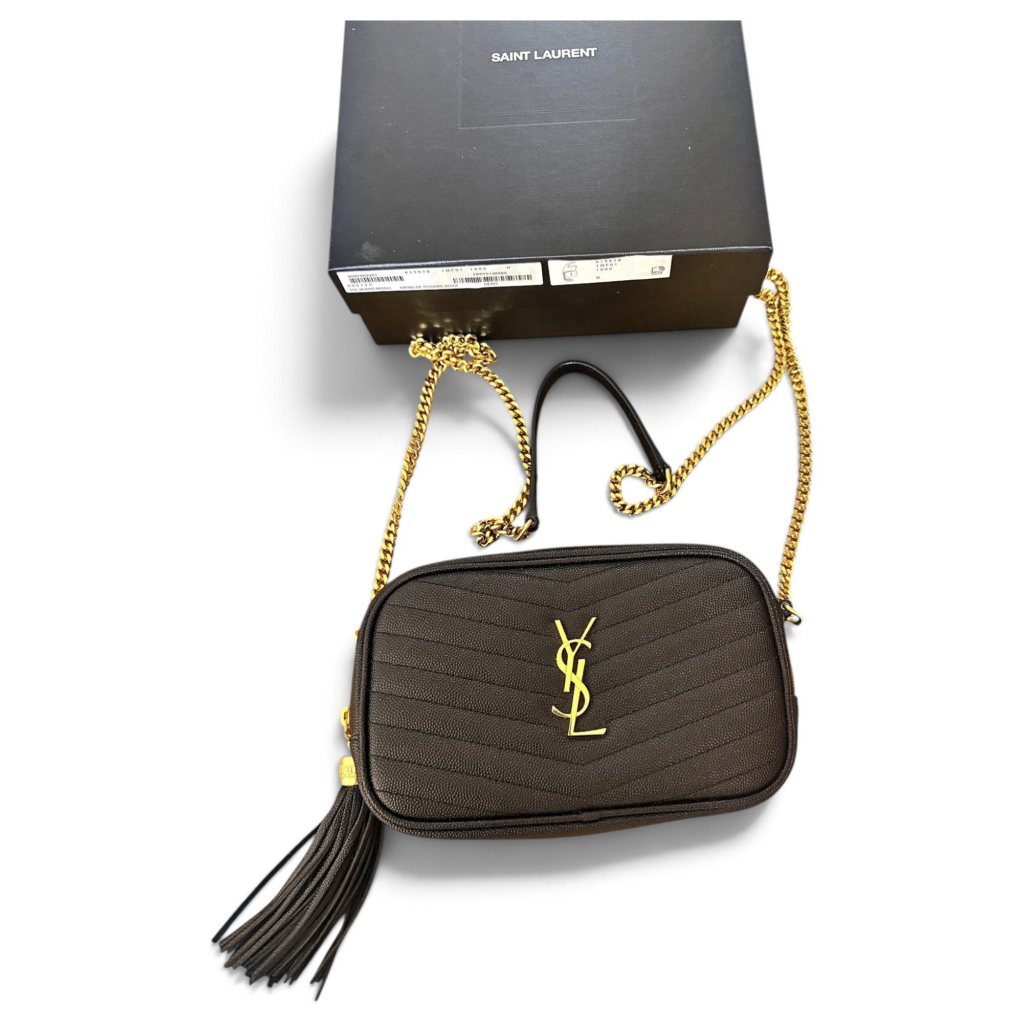 Lou leather crossbody bag