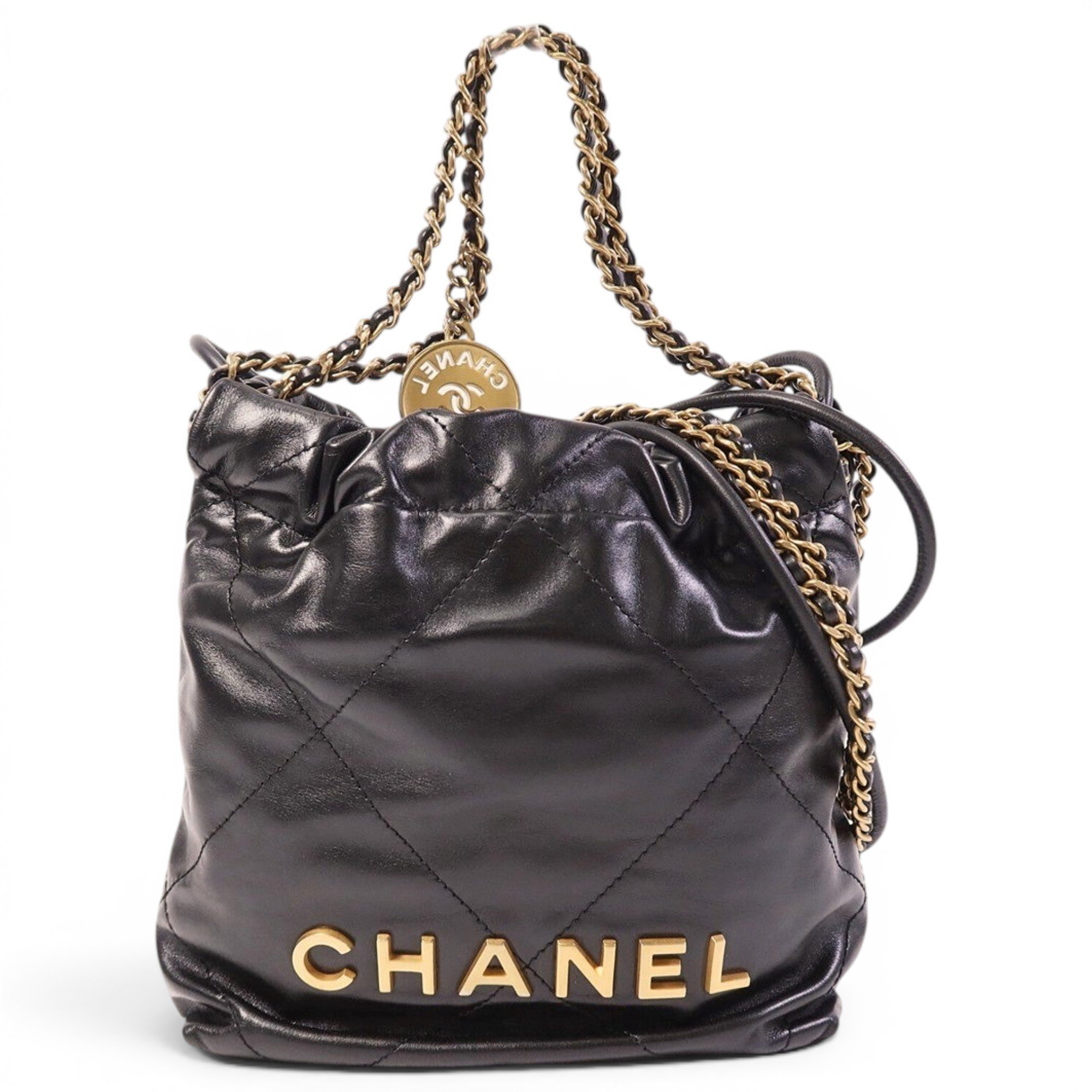 Chanel 22 leather handbag
