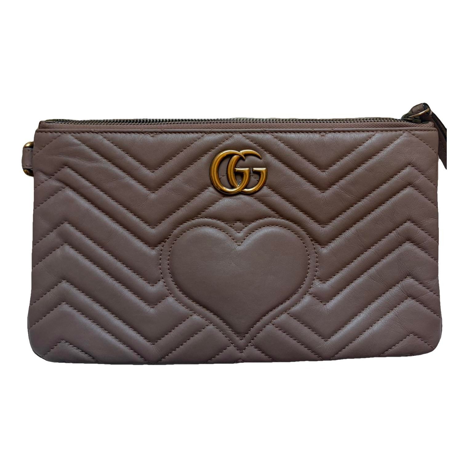 Marmont leather clutch bag