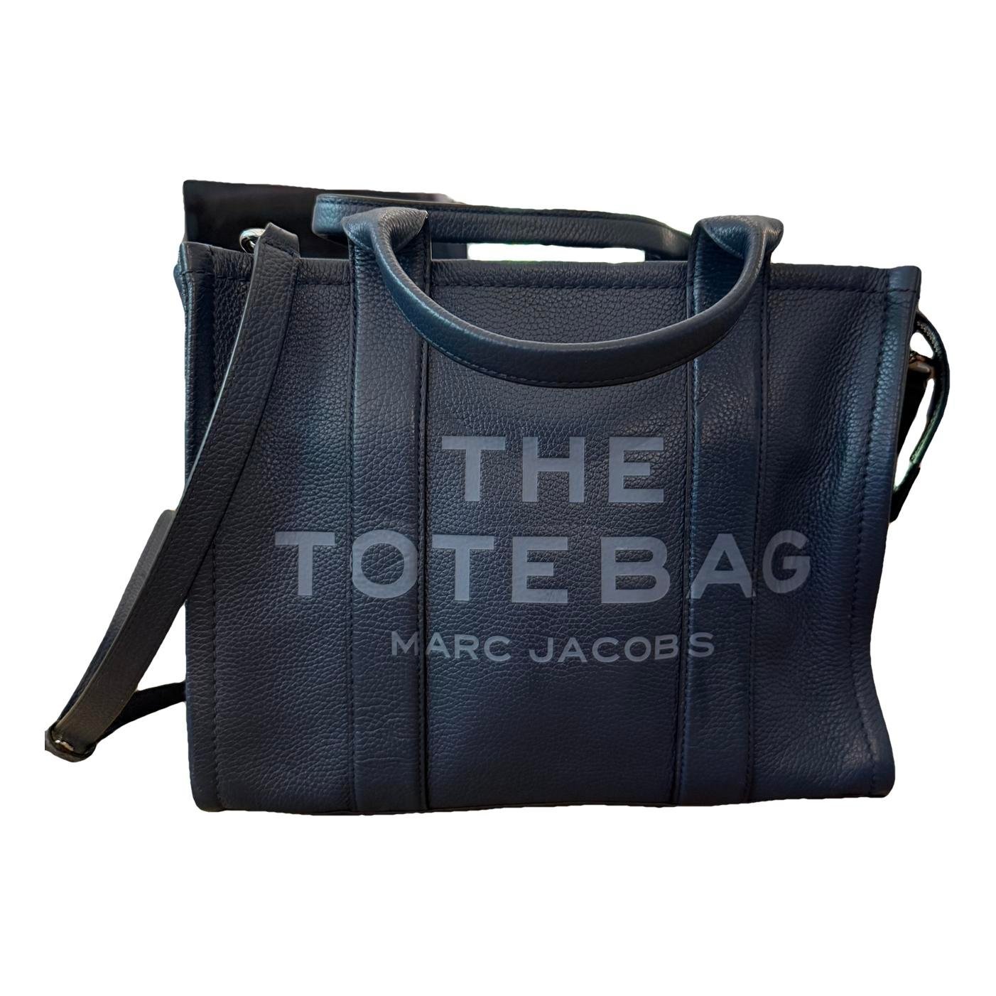 Leather tote