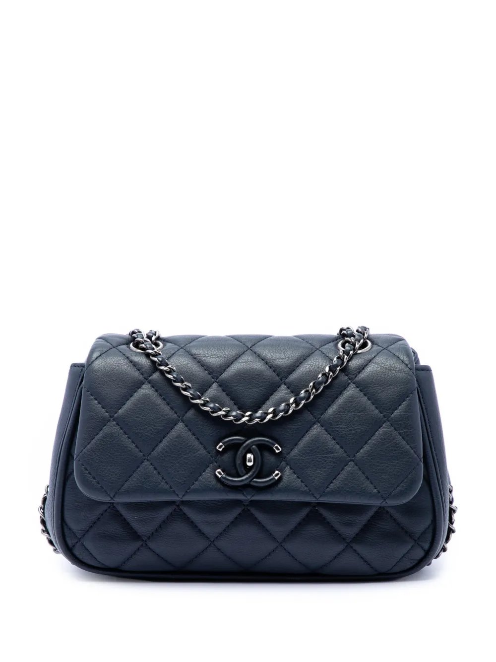 2016-2017 Quilted Calfskin Frame in Chain Flap shoulder bag