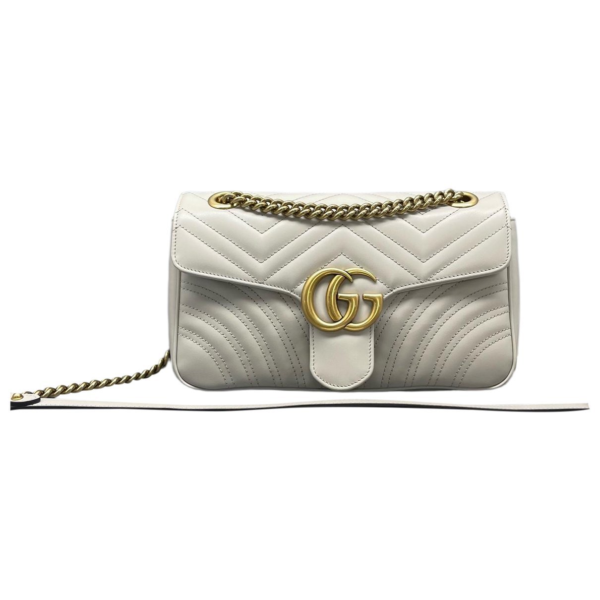 GG Marmont Flap leather handbag