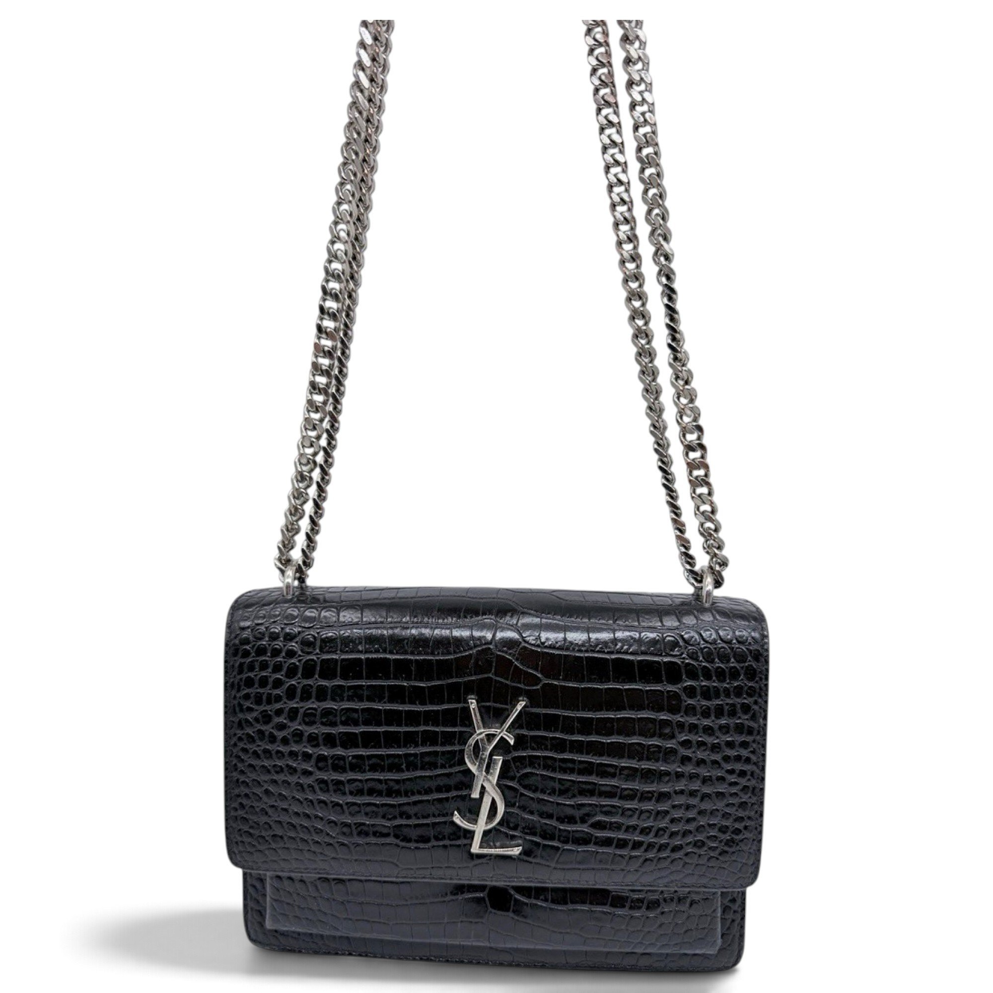Sunset leather handbag