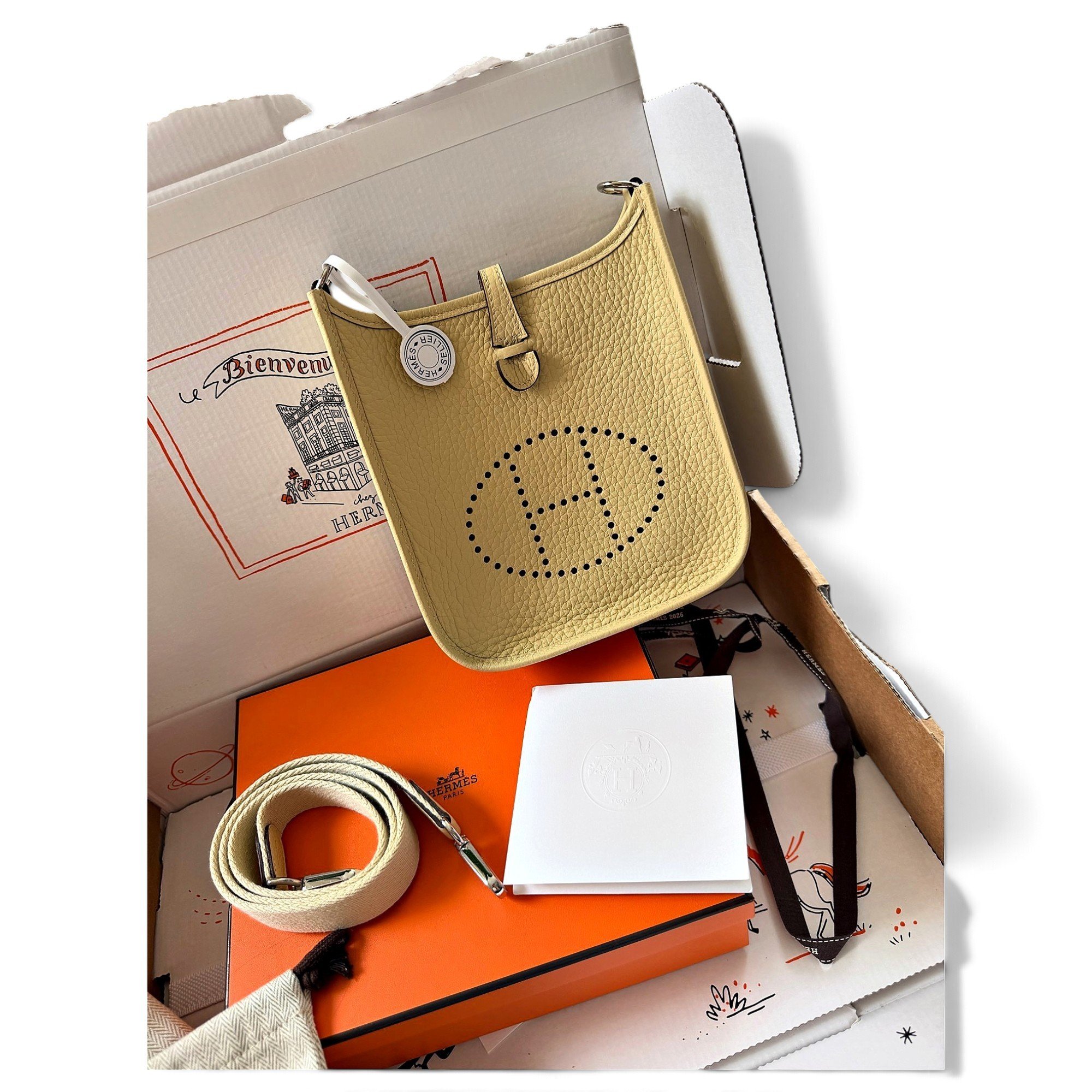 Evelyne leather crossbody bag