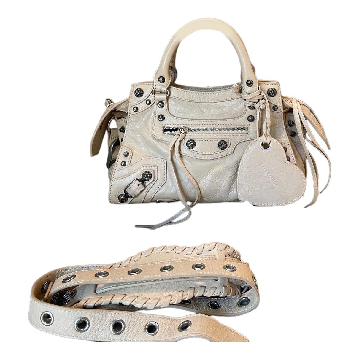 Neo Cagole City leather handbag